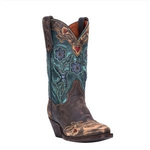 Blue Bird Cowboy Boots